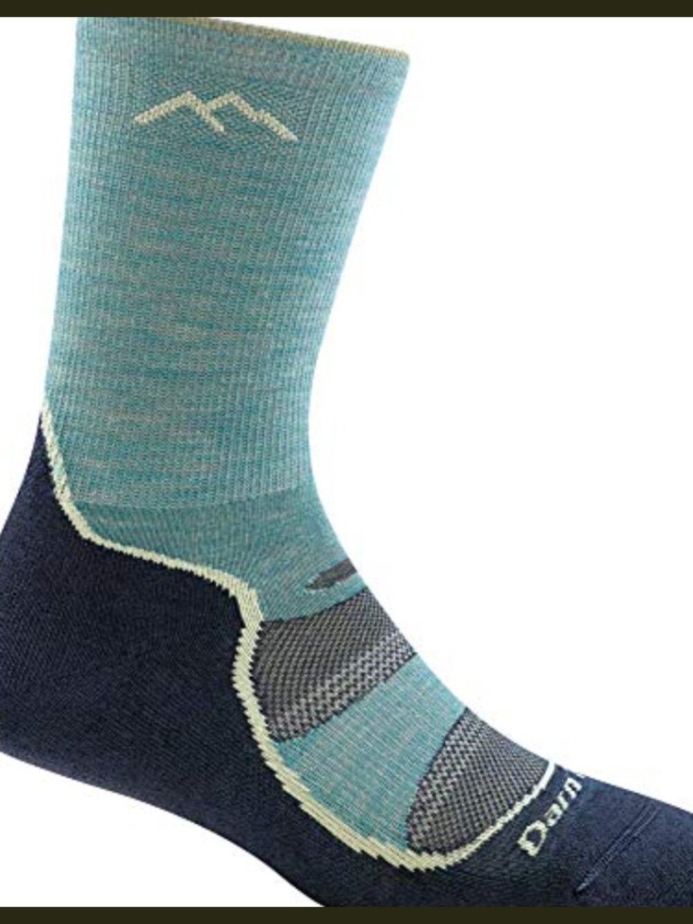 Light Hiker Micro Crew Cushion Socks Merino Wool Nylon Blend